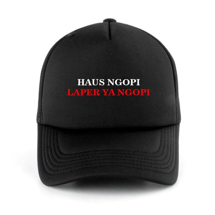 TOPI HAUS NGOPI LAPER YA NGOPI - TOPI NGOPI
