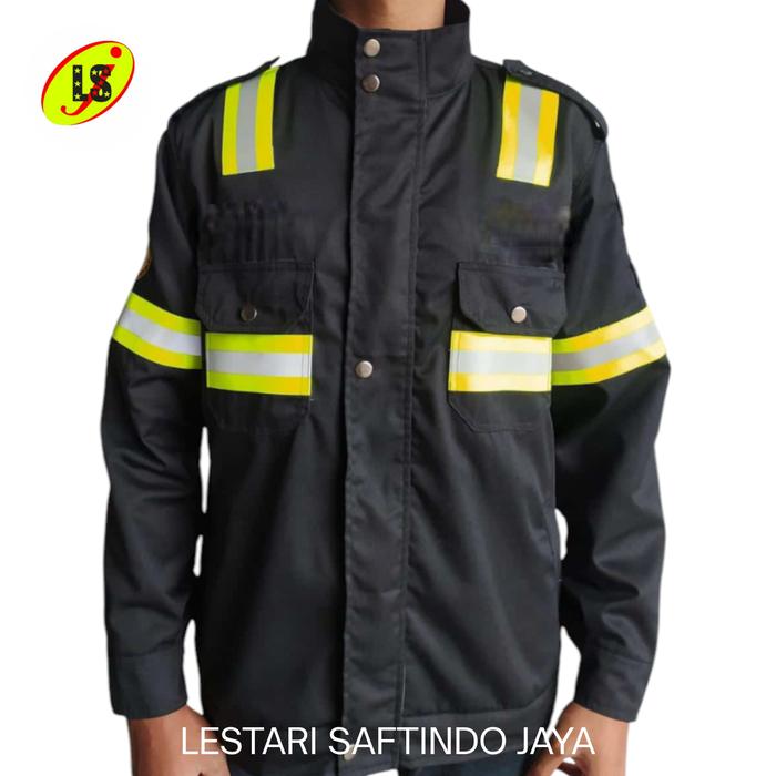 SEMI JAKET SAFETY / JAKET FREEPORT CUSTOM/ JACKET SAFETY/ JAKET PRIA/WEARPACK