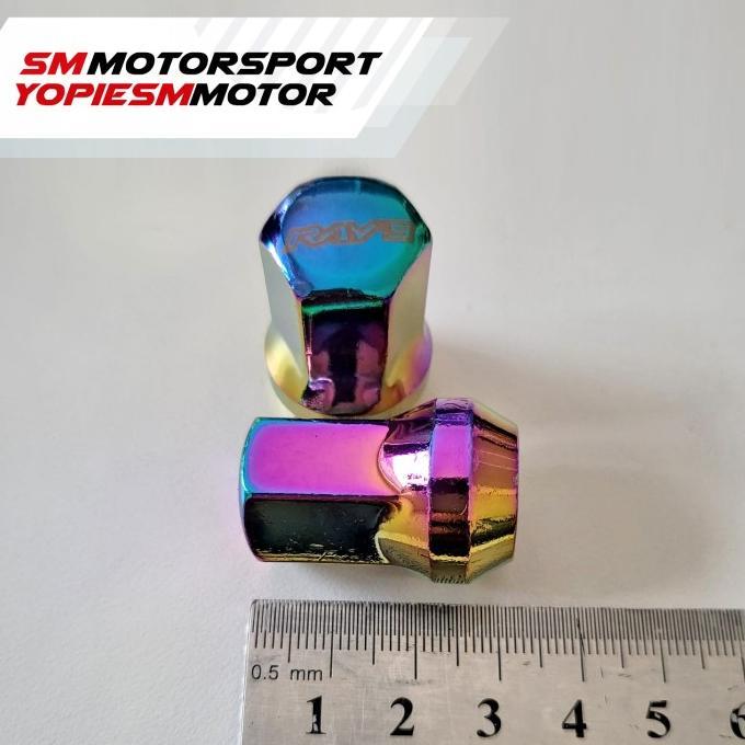 lugnut mur baut velg mobil racing rays replika 1.5 mm terbaik
