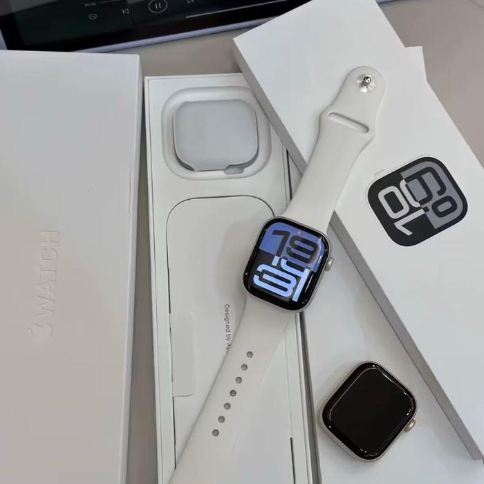 Apple Watch Serise 9 41mm Smart Watch S10 45mm 46mm jam tangan wanita pria olahraga Fitness Tracker 