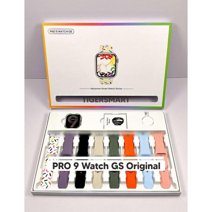 SMARTWATCH PRO 9 GS GEN 9 IOS ANDROID DAPAT 8 Tali