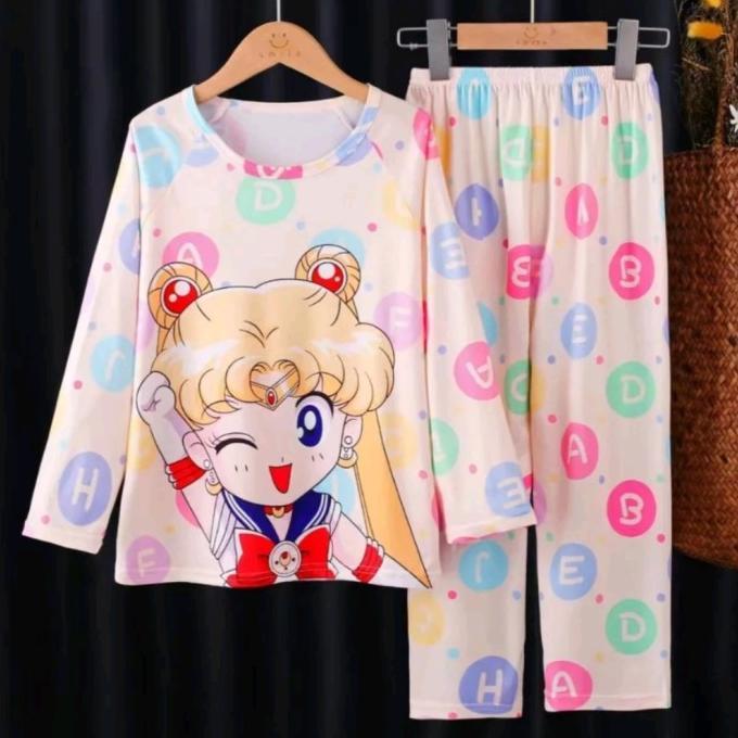 Piyama sailormoon anak baju tidur sailormoon anak