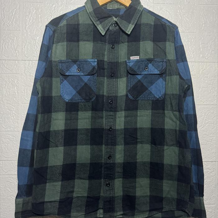 KEMEJA FLANEL CARHARTT L SECOND THRIFT (2tone)