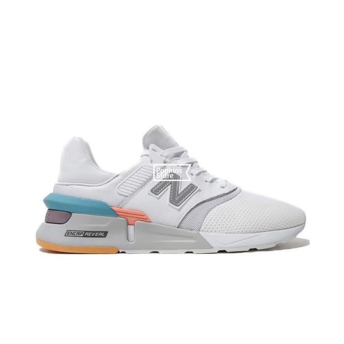 New Balance 997 White Blue Woman Sneakers Original