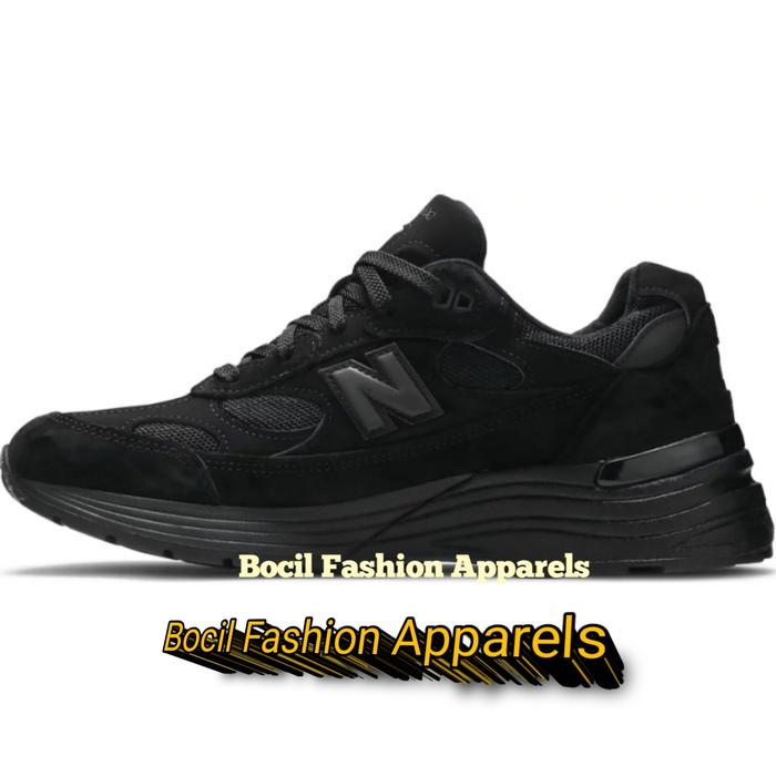 Sepatu NB New Balance M992EA Triple Black Made In Usa [ 100% BNIB ] Brand New Include