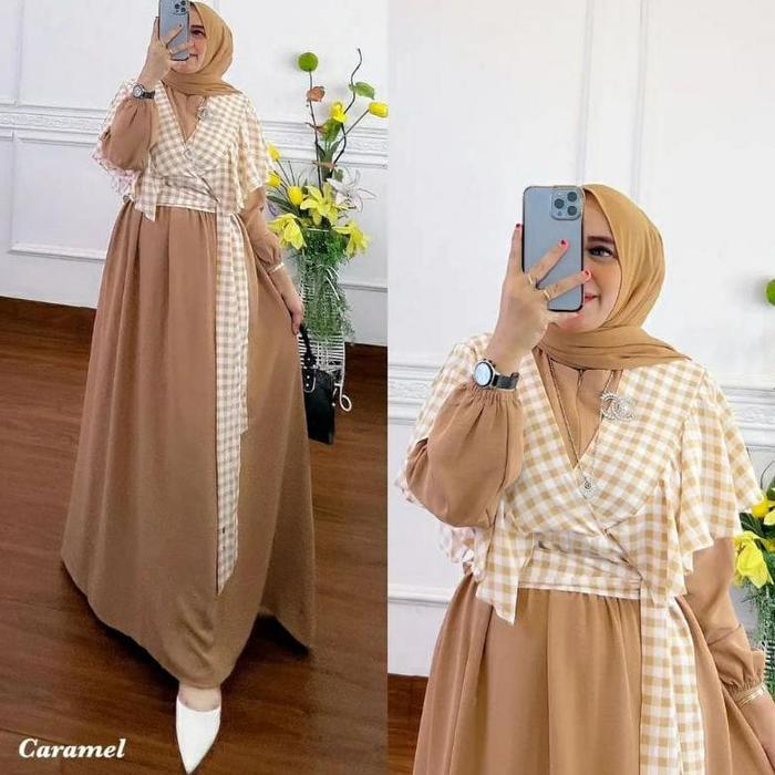 NEW ARRIVAL!!! Gamis Ibu2 Syari Perempuan Terbaru 2023 Elegan Cantik Longdres Khimar Kekinian Muslim