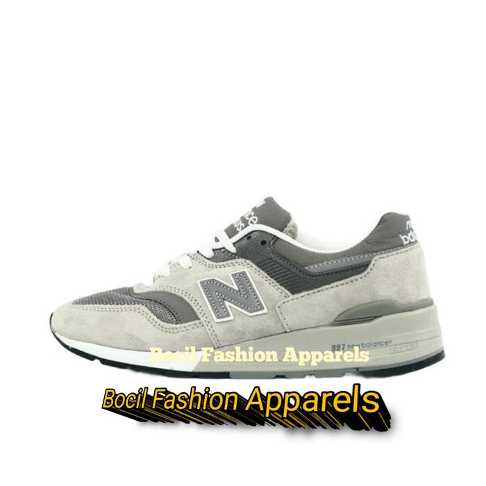 Sepatu NB New Balance M997GY Grey Made In Usa [ 100% BNIB ] Brand New Include Box