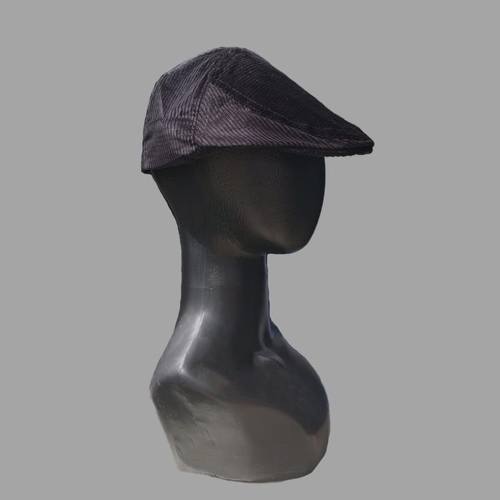 Tomshelby Flat Cap Corduroy Black Series