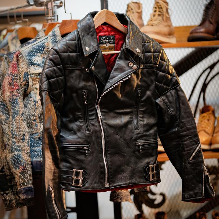 Jaket Triple Six Ramones Leather Jacket Made In England Original Authentic