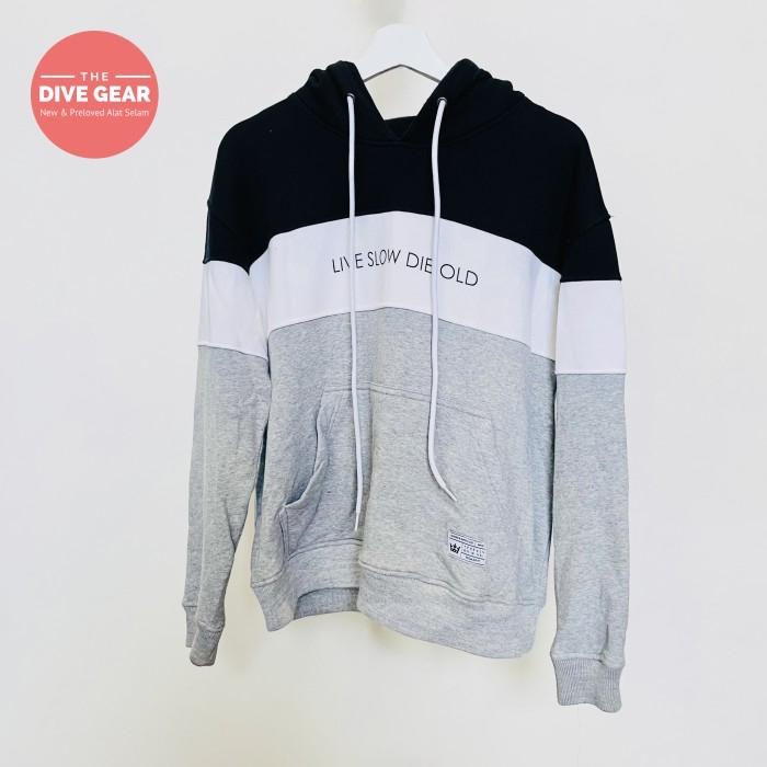 Hoodie 17! Seven Medium Live Slow Die Old Thrifting Second