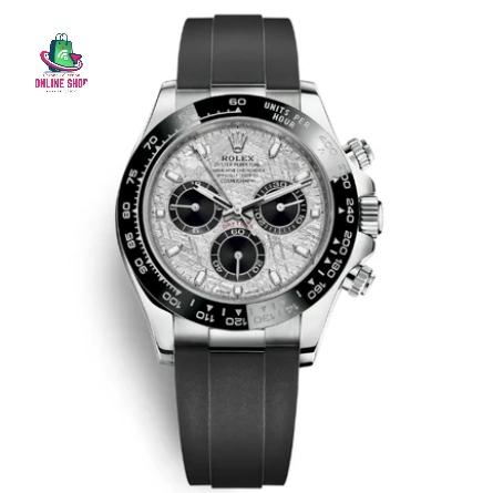 JAM TANGAN RLX COSMOGRAPH DIAL METEORITE SWISS
