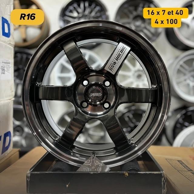 velg mobil ring 16 SSW TE37 ORIGINAL THAILAND LEBAR 7 ET 40 velg r16 Raize city jazz yaris soluna Co