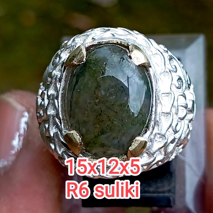 batu lumut suliki/batu suliki /batu akik