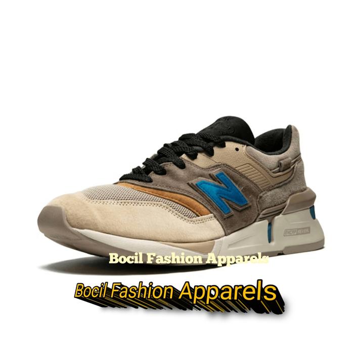 Sepatu NB New Balance 997KITH Brown Blue [ 100% BNIB ] Brand New Include Box