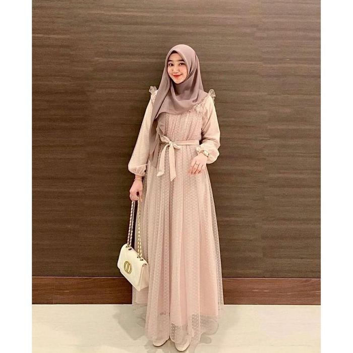 NEW ARRIVAL!!! Gamis Ibu2 Syari Perempuan Terbaru 2023 Wanita Dewasa Remaja Mewah Couplean Kekinian 