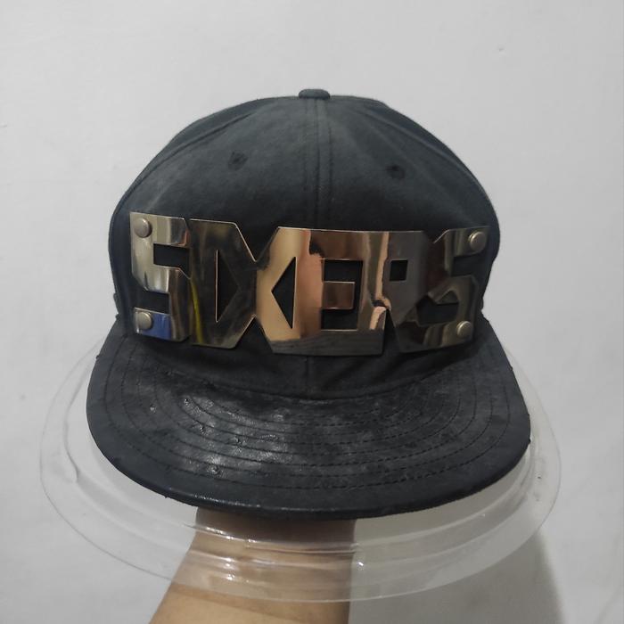 Topi Snapback HyFlat X NBA Philadelphia Sixers Big Logo (Besi) OSFM Original