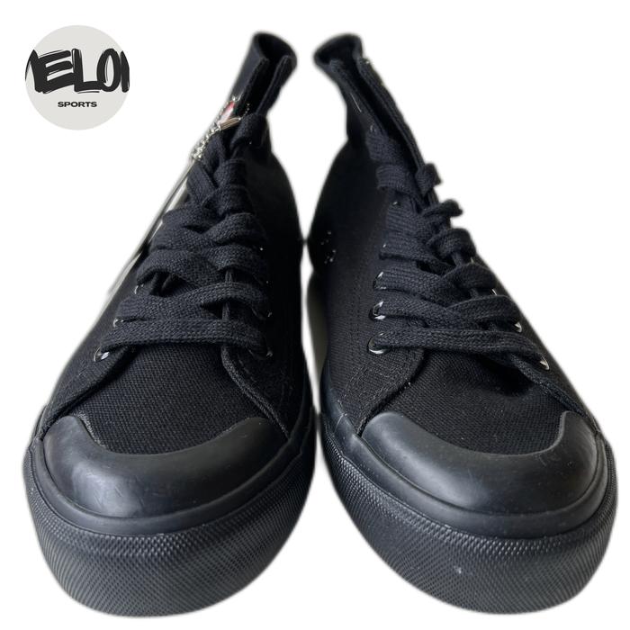 Sepatu Pria Airwalk AIW New Basic Canvas - HI Mono Black  (Hitam) Original