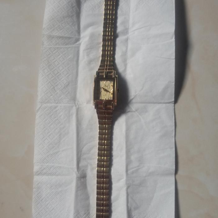 jam tangan wanita lapis emas