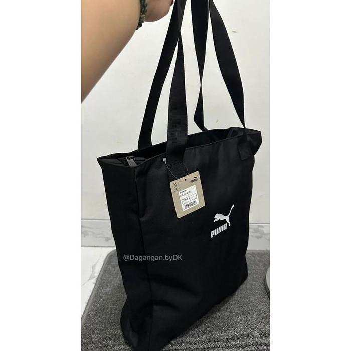 Tote Bag Puma Original 100% (Full Hitam)