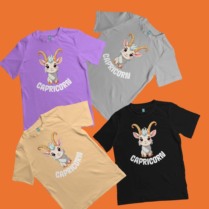 KAOS CAPRICORN - KAOS ZODIAK ANAK