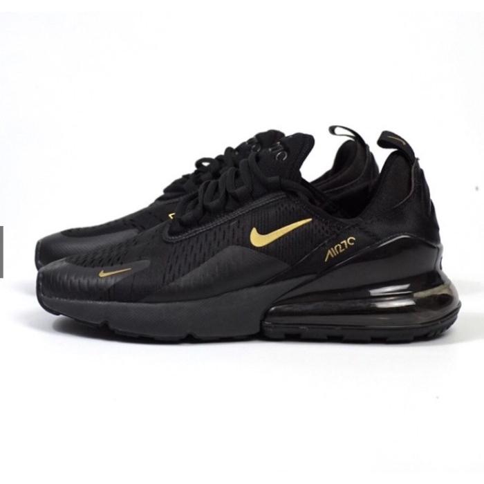 Nike Air Max 270 Black Gold HIgh Quality Original