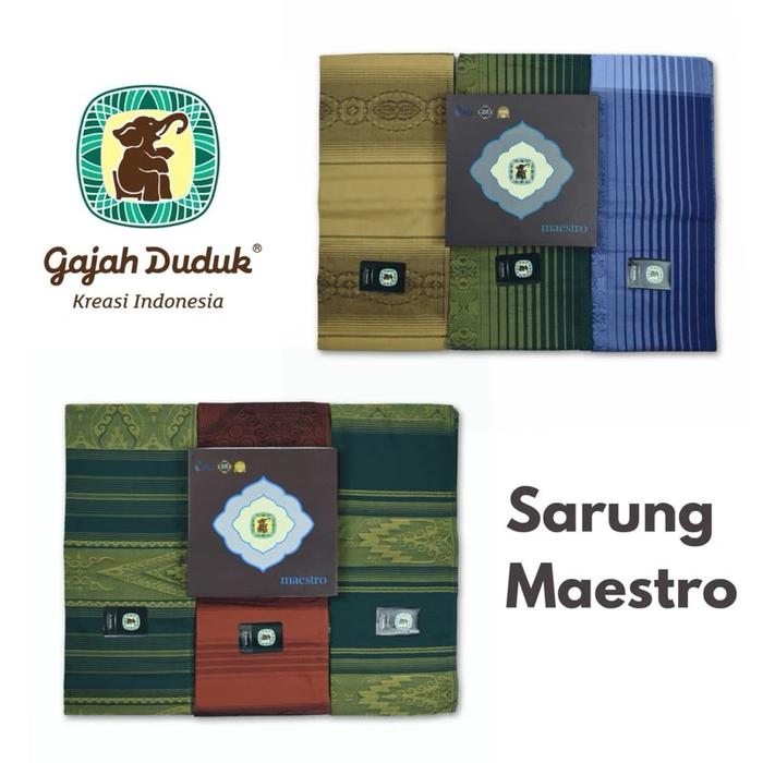 Sarung Maestro Gajah duduk Maestro dewasa