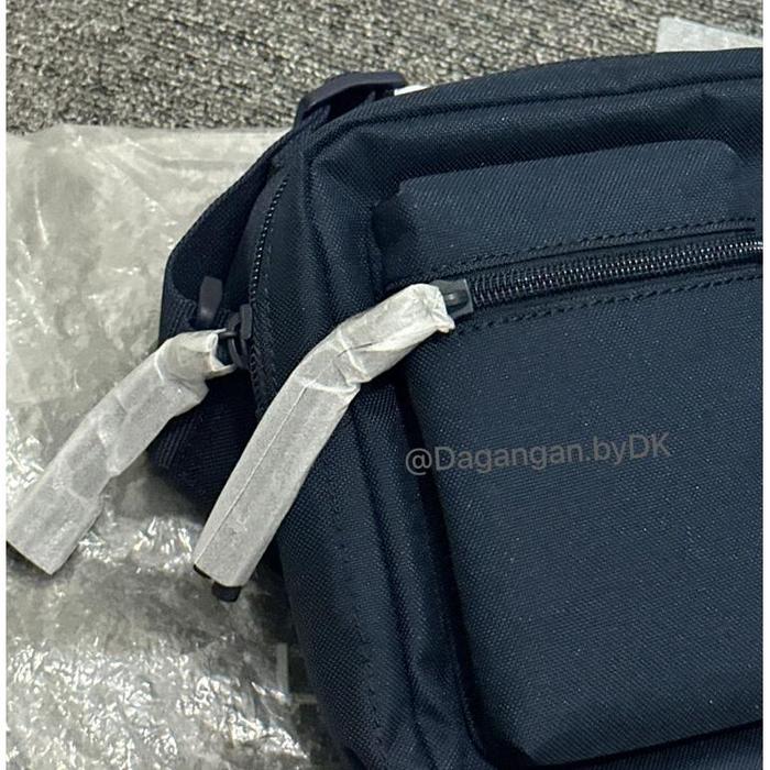Tas Slingbag Lacoste Original 100% Biru Navy
