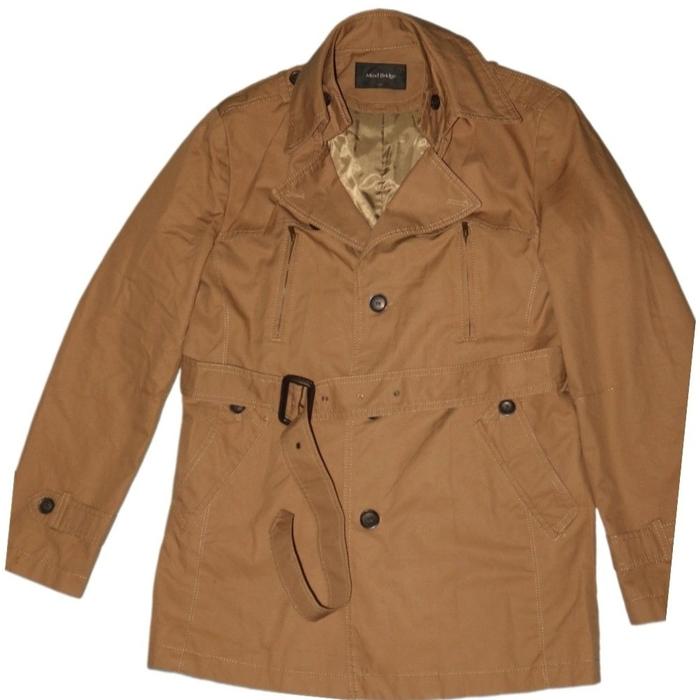 CROP TRENCH COAT - JAKET  JUBAH PRIA