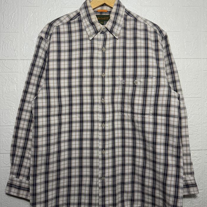 TIMBERLAND FLANEL SHIRT XL SECOND ORIGINAL