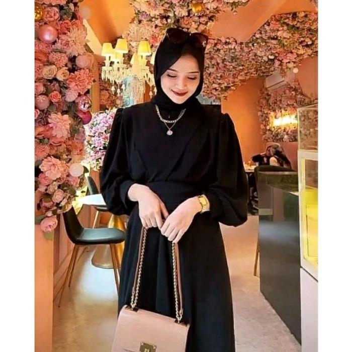 (--) Gaudy maxi gamis cerutty babydoll//theressa dress terbaru//gamis muslim//baju kondangan dewasa/