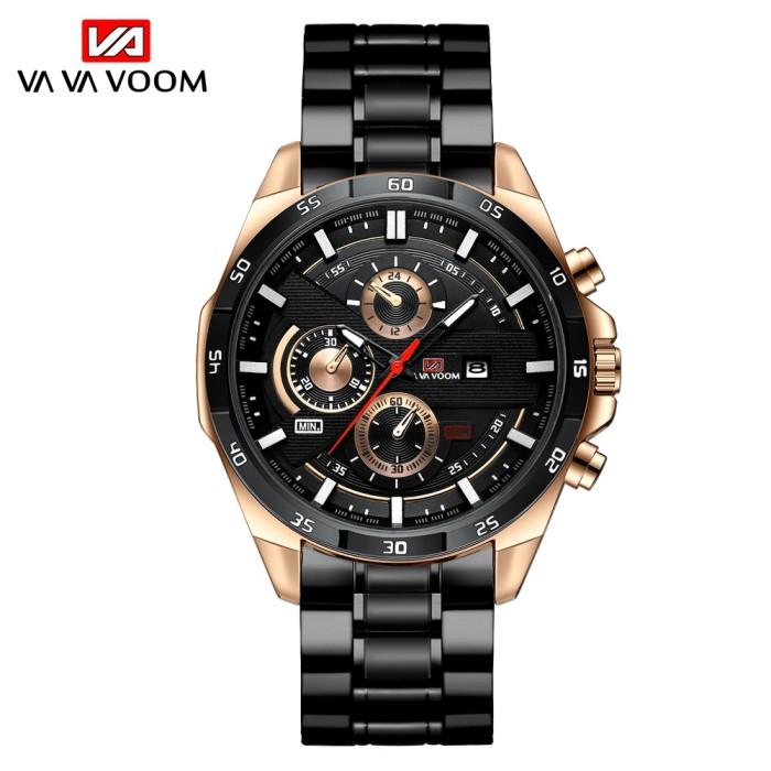 JAM TANGAN PRIA DIJAMIN 100% ORIGINAL 100% ORI JAM TANGAN ANALOG PRIA JAM TANGAN CHRONOGRAPH PRIA VA
