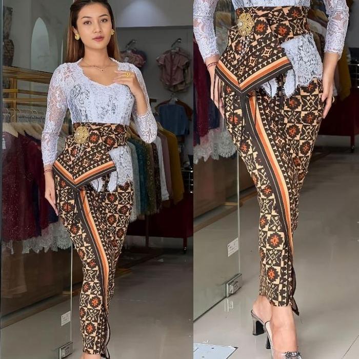 sd-67 Kamen jadi Katun Strait Terlaris/ K1 /Kamen jadi kebaya endek/kamben bali endek set selendang/