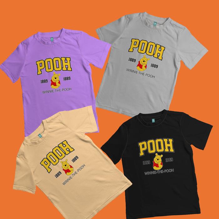kaos winnie the pooh 1889 - kaos anak winnie the pooh