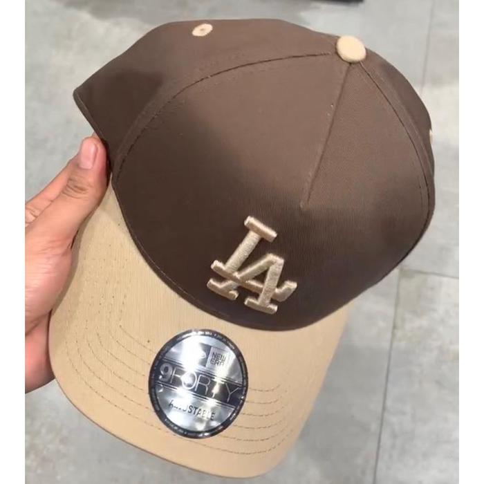 Topi New Era Los Angeles Original 100% Mix Brown