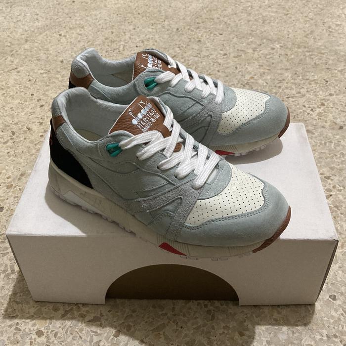 Diadora Heritage Made in Italy N9000 Anice Italia - Sky Blue Indigo - Size 39