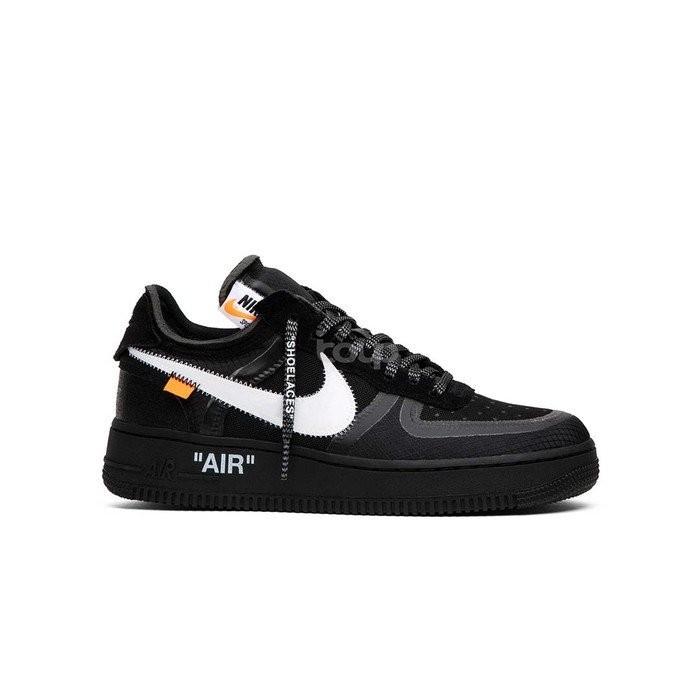 Nike Force 1 Off-White x Air Force 1 Low 'Black' Original BNIB / Sneakers pria