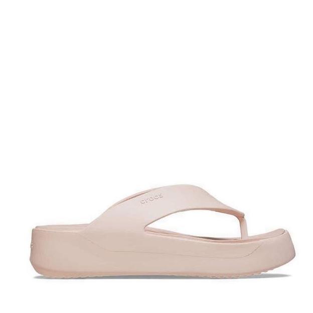 CROCS Women's Getaway Platform Sandal Flip Wanita Original - Quartz
