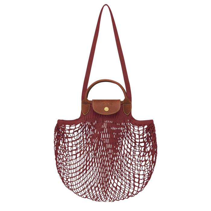 Tas LC Le Pliage Large Filet Mesh Mahogany
