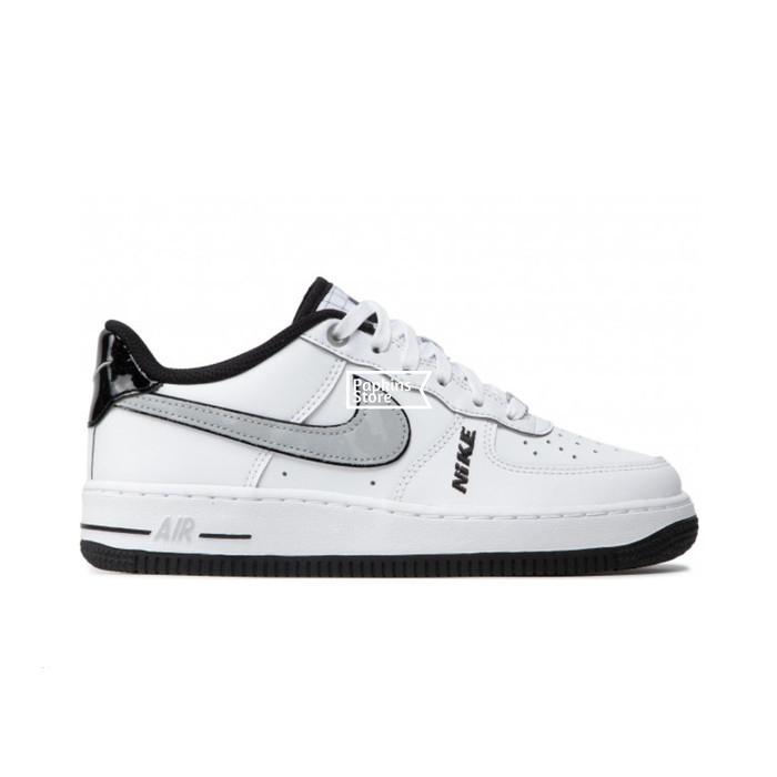Nike Air Force 1 white black wolf grey Original