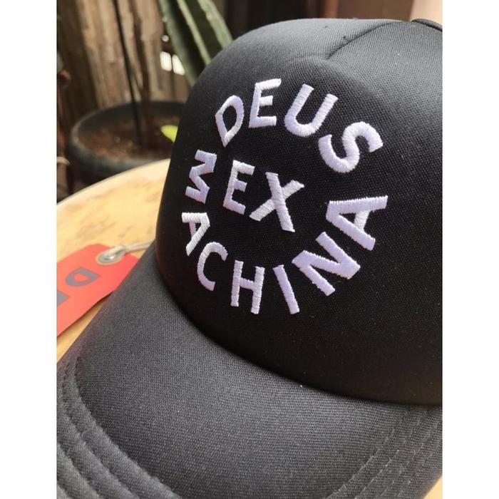 Topi Deus Ex Machina Circle Logo Original 100% New