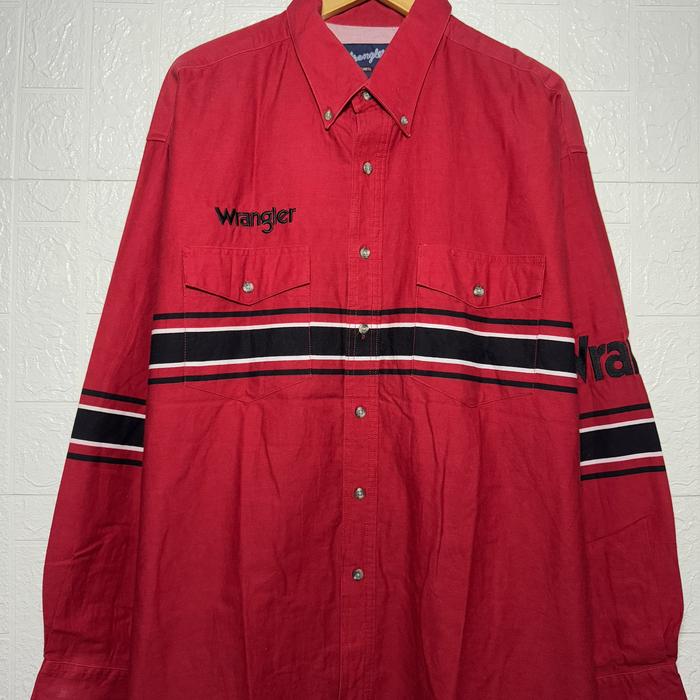 KEMEJA JAKET WRANGLER SECOND ORIGINAL (size besar)
