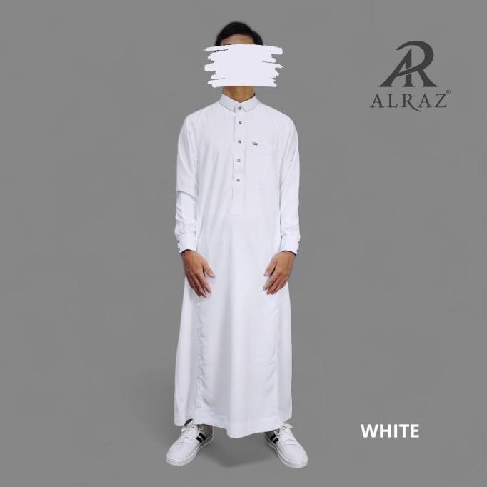 Jubah / Gamis Al Haramain Import Saudi - Al Raz Kombinasi Premium Pria TERLARIS