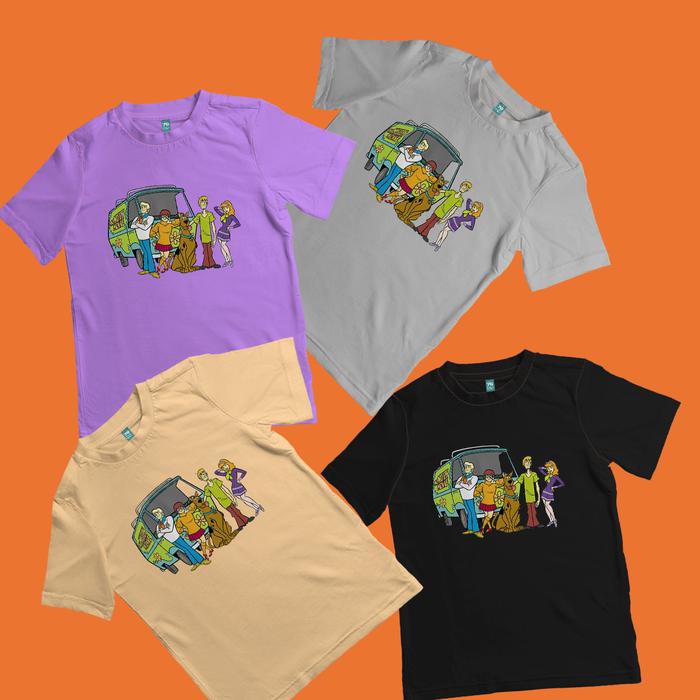 kaos scoobydoo - kaos anak scooby doo