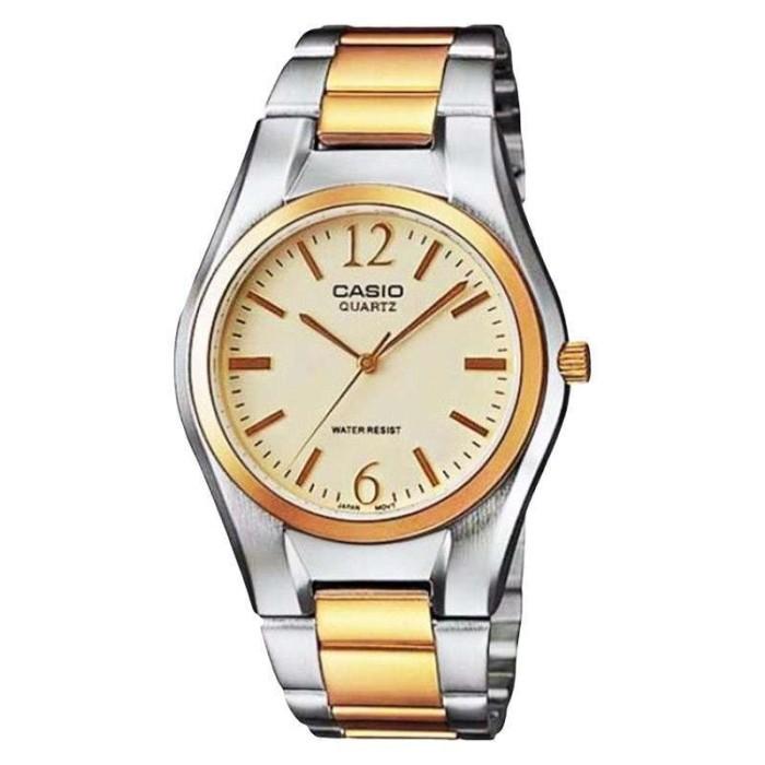 Jam Tangan CASIO Pria Original CS MTP-1253SG-9ADF
