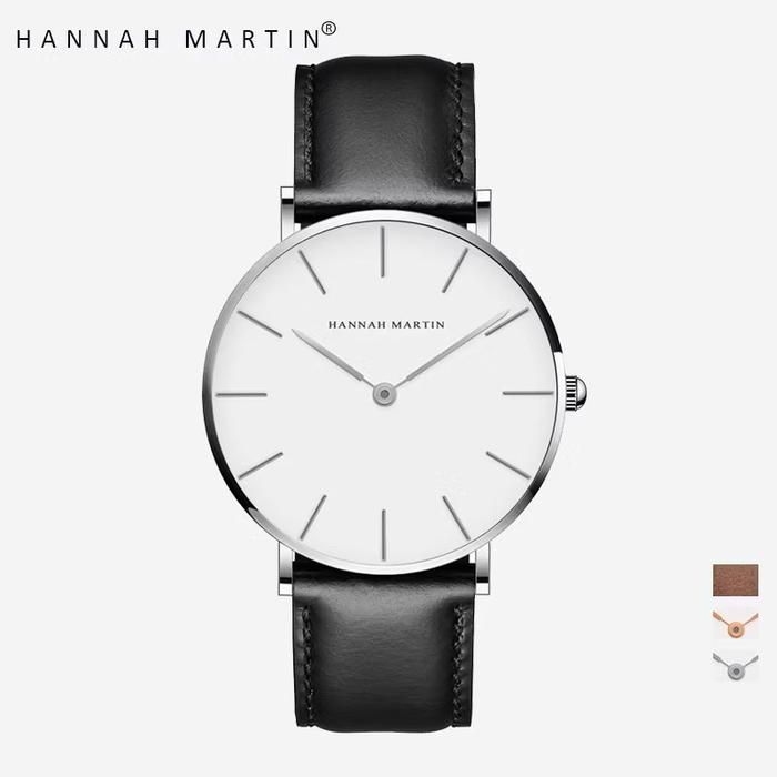 JAM TANGAN PRIA DIJAMIN 100% ORIGINAL 100% ORI JAM TANGAN ANALOG PRIA HANNAH MARTIN CB01H
