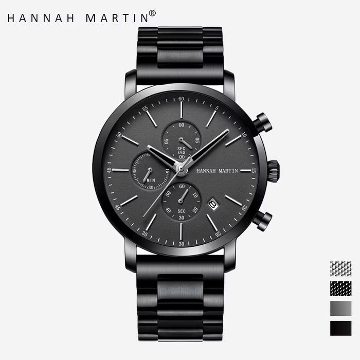 JAM TANGAN PRIA DIJAMIN 100% ORIGINAL 100% ORI JAM TANGAN ANALOG PRIA JAM TANGAN CHRONOGRAPH PRIA HA