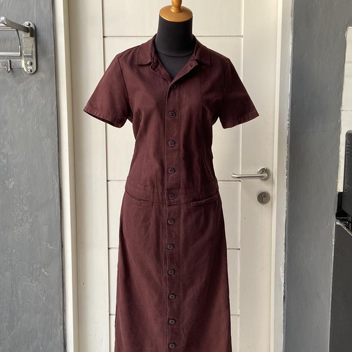 ZUCCA TRAVAIL Brown Maxi Dress