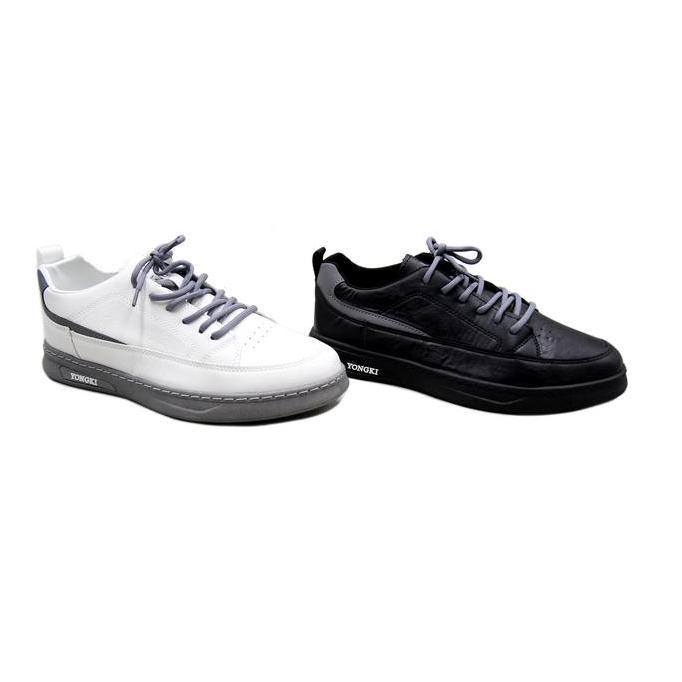 terbaru [ ORIGINAL ] YONGKI KOMALADI SEPATU CASUAL JS210-22 MEN Shoes Pria Sneaker Hitam Putih Merah