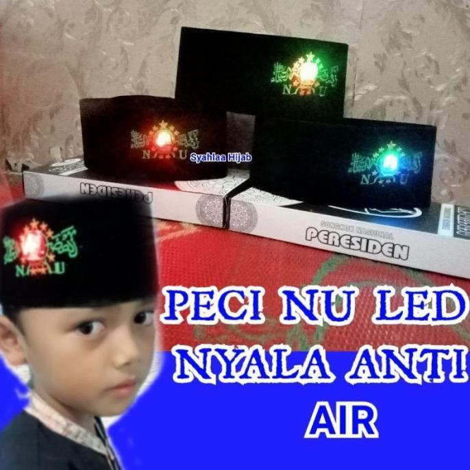 Peci Rgb - Peci Songkok Nu Led Kopiah Nasional Nu Led Lampu