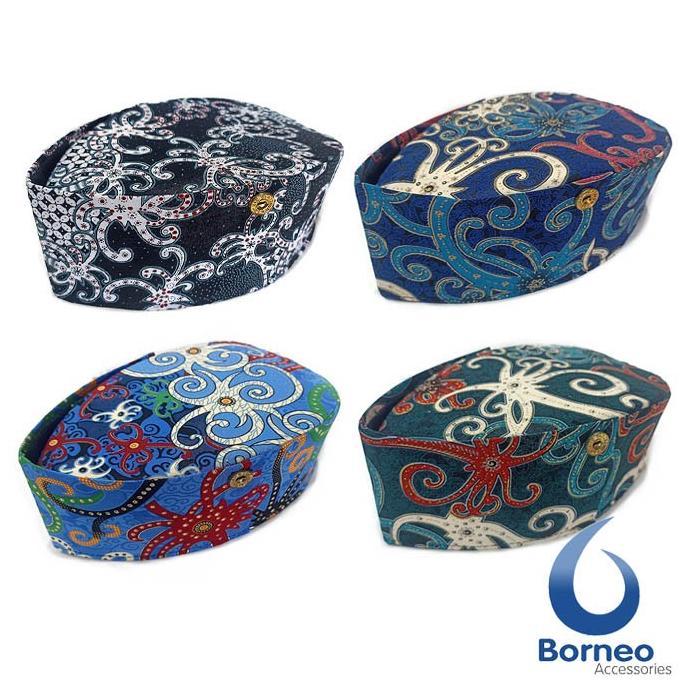Peci Kopiah Songkok Batik Kalimantan 01